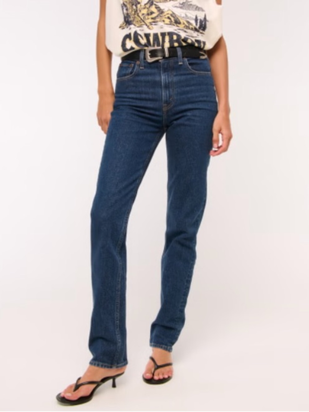 Abercrombie & Fitch 90s Straight Ultra High Rise Jeans